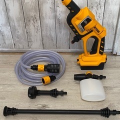 美品☆泡洗車可！フォームガン付きRYOBI京セラ高圧洗浄機☆の画像
