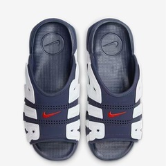 ナイキ　エア モア アップテンポ スライド NIKE AIR MORE SLIDE ネイビー ナイキ　31cmの画像