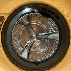 引き取り希望 2023年購入AQUAドラム式洗濯乾燥機　AQW-DX12Mの画像