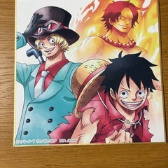 ONE PIECE（ワンピース） イラスト色紙  の画像