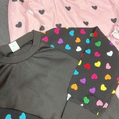 SHEIN ❤️ キッズ服 110cm相当  長袖トップス 3点セットの画像