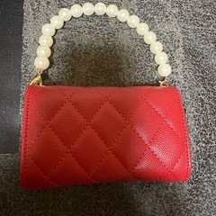 CHANEL シャネル ワインレッド  ミニポーチ の画像