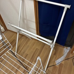 室内物干しの画像