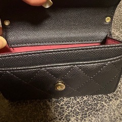 CHANEL シャネル ブラック 黒色 ミニポーチの画像