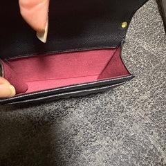 CHANEL シャネル ブラック 黒色 ミニポーチの画像