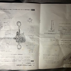 KITO チェーンブロックの画像