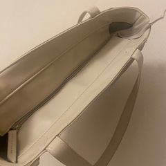ハンドバッグ ショルダーバッグ グレージュ の画像