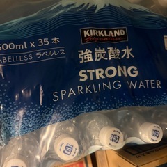 カークランドシグネチャー 強炭酸水  500ml×35  5セット
の画像