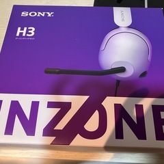 SONY ゲーミングヘッドセットの画像
