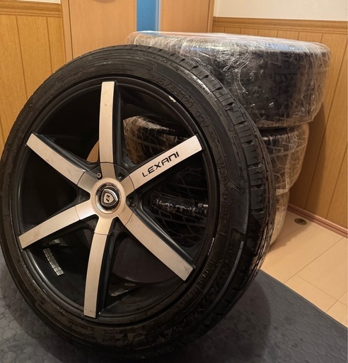 【値下げ12月28日まで】245/45R20     　レグザーニ　　ホイール＋夏タイヤ　セット