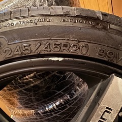 245/45R20   レグザーニ　　ホイール＋夏タイヤ　セットの画像