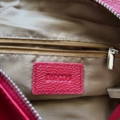 美品バルコス赤本革2wayバッグの画像