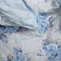 BALMAN バルマン　ホワイトダックダウン　羽毛布団　美品　厚み薄め　自宅て洗濯できる♡の画像
