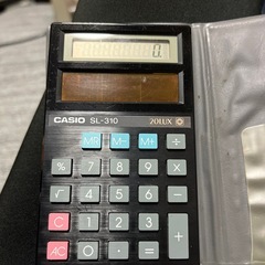 調理器セットとカシオの電卓の画像