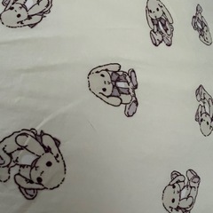 ウサギ柄 ♡クッションカバー２枚♡の画像