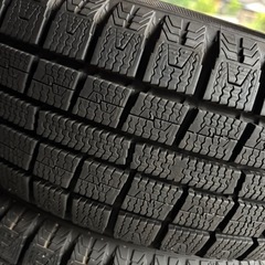 中古タイヤ　スタッドレス4本　TOYO　155/65/14の画像