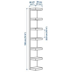 IKEA LACKの棚　定価12990円の画像