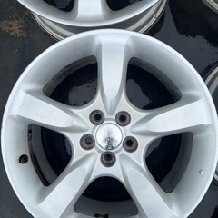 スバル 純正 17インチ BL5 BP5 レガシィ 17×7J +55 PCD100 5穴 シルバー　SUBARU レガシー　インプレッサ　プリウス等の画像
