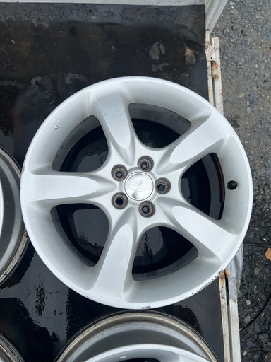 スバル 純正 17インチ BL5 BP5 レガシィ 17×7J +55 PCD100 5穴 シルバー　SUBARU レガシー　インプレ