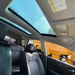 日産ムラーノ　ヒッチメンバー付き　サンルーフの画像