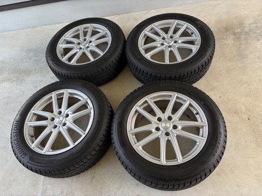 RAV4 ハリアー　ブリヂストン製　スタッドレス　225/60R18