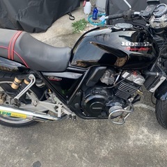 cb400sf nc31 車検入れたての画像