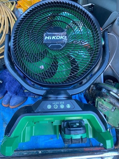 ハイコーキ　コードレス　扇風機