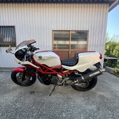 ヤマハTRX850カスタム！エンジン機関好調の画像