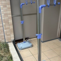 物干し台（竿はなし）の画像
