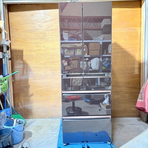 三菱 ノンフロン冷凍冷蔵庫 MR-WX52C-BR形 2018年製