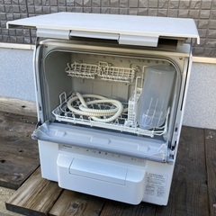 【お値下げOK】人気モデル！ Panasonic 食器洗い乾燥機 NP-TSP1 4人用 動作確認 クリーニング済の画像