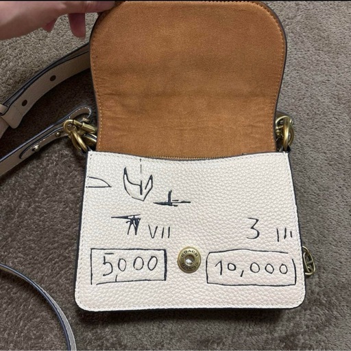 COACH ジャンミシェル バスキアコラボショルダーバッグ