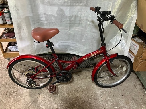 【折りたたみ自転車 20インチ ６段変速】すぐお乗り頂けます！整備済！一部地域送料無料！