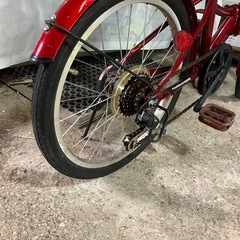 【折りたたみ自転車 20インチ ６段変速】すぐお乗り頂けます！整備済！一部地域送料無料！の画像