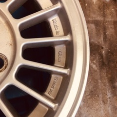 トヨタ AE86 純正オプション INTRA イントラ 14inch アルミホイールの画像