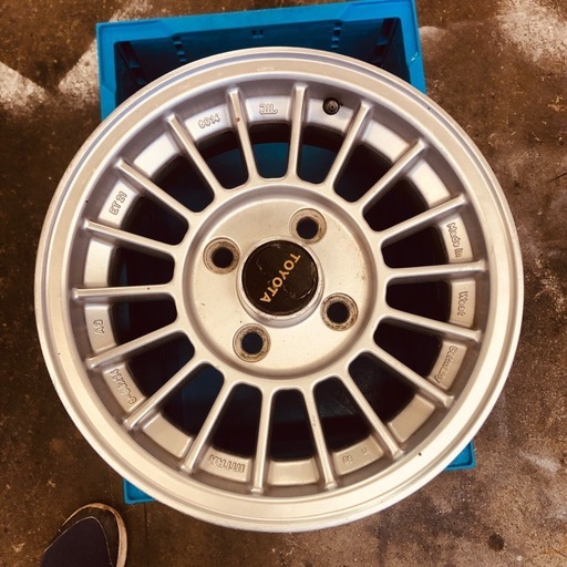 トヨタ AE86 純正オプション INTRA イントラ 14inch アルミホイール