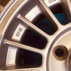 トヨタ AE86 純正オプション INTRA イントラ 14inch アルミホイールの画像
