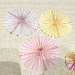 百日祝　レターバナー　ペーパーファン　セットの画像