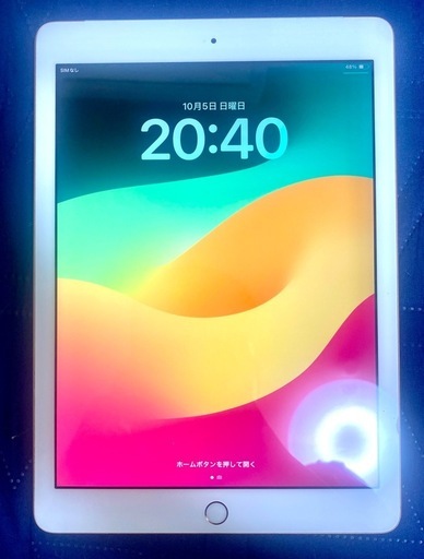 「美品」iPad 第6世代 9.7型 A10◆32GB バッテリー100%