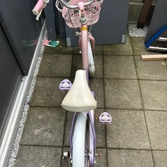 子供用自転車18インチ女の子
　の画像