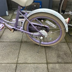 子供用自転車18インチ女の子
　の画像