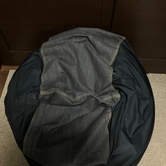 無印良品　体にフィットするソファ　綿デニムの画像