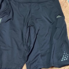 アディダス ハーフパンツ Ｏサイズ グレーの画像