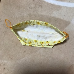 ピカチュウの巾着袋の画像