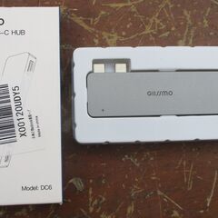 ☆GIISSMO Macbook ハブ Macbook Air ハブ M2 Macbook Pro USB Type C ハブ 6-IN-2 USB-C ハブ PD充電ポート USB3.0ポート SD/Micro SDカードリーダー◆高速データ転送の画像
