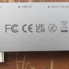 ☆GIISSMO Macbook ハブ Macbook Air ハブ M2 Macbook Pro USB Type C ハブ 6-IN-2 USB-C ハブ PD充電ポート USB3.0ポート SD/Micro SDカードリーダー◆高速データ転送の画像