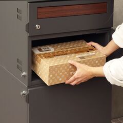 在庫あります　他サイトに出品中　ご自宅まで送ります　宅配ボックス　一番売れてるタイプです。新品未使用ですの画像