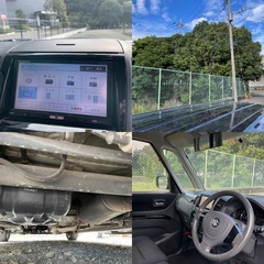 車検２年付きスズキパレットswターボ両側パワスラbluetoothナビ 禁煙車の画像