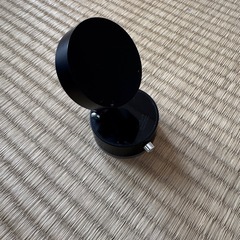 磁気吸着式 スマホスタンド コンパクト 脱着簡単 ブラック　黒の画像