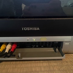 東芝25インチブラウン管テレビの画像